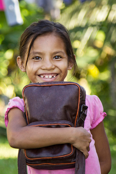 girl with shiringa bioleather